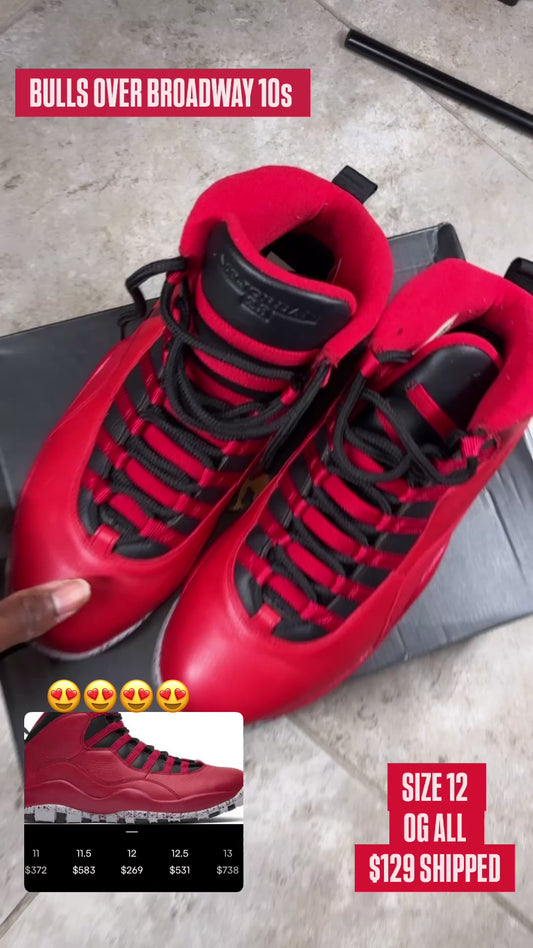 BULLS OVER BROADWAY 10s